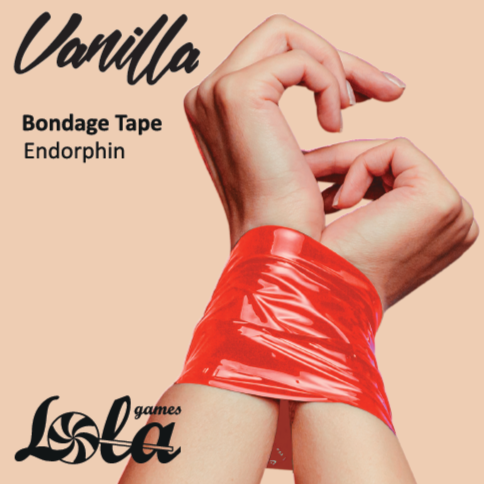 Bondage Tape Vanilla Endorphin Red 1169-01lola