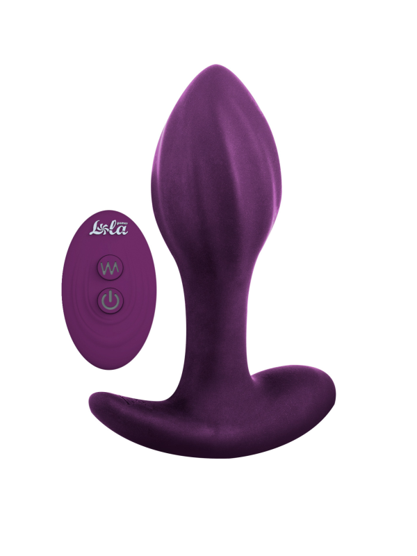 Double Silicone Vibrating Anal Plug Spice it Up Charm 8021-02lola