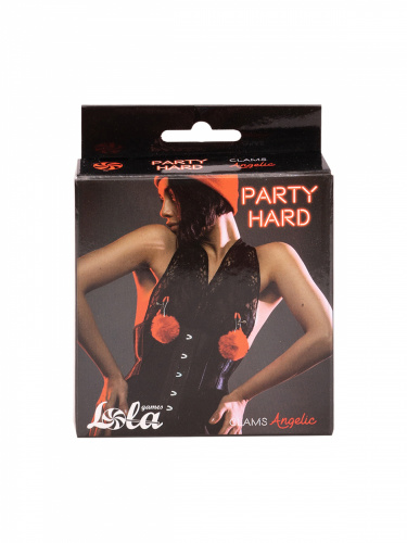 Clamps Party Hard Angelic Red 1140-03lola