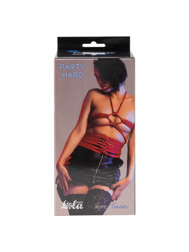 Rope Party Hard Tender Red 1158-02lola