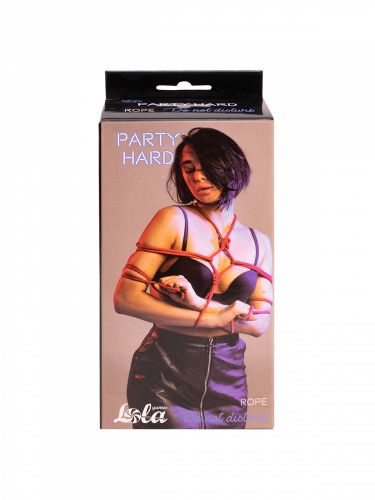 Rope Party Hard Do Not Disturb Red 1157-02lola